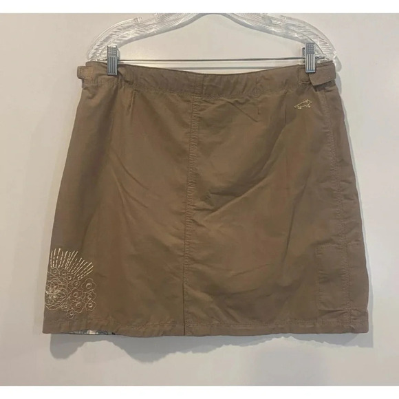 Horny Toad Beige Rip Stop Skort Skirt Womens Size 8 (701) - Picture 2 of 6